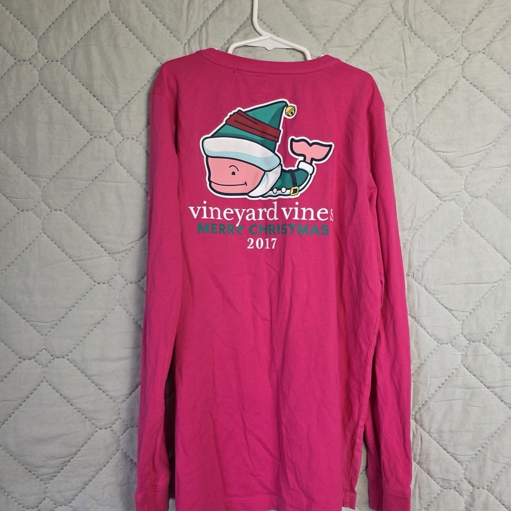 Vineyard Vines Kids Pink Long Sleeve Shirt